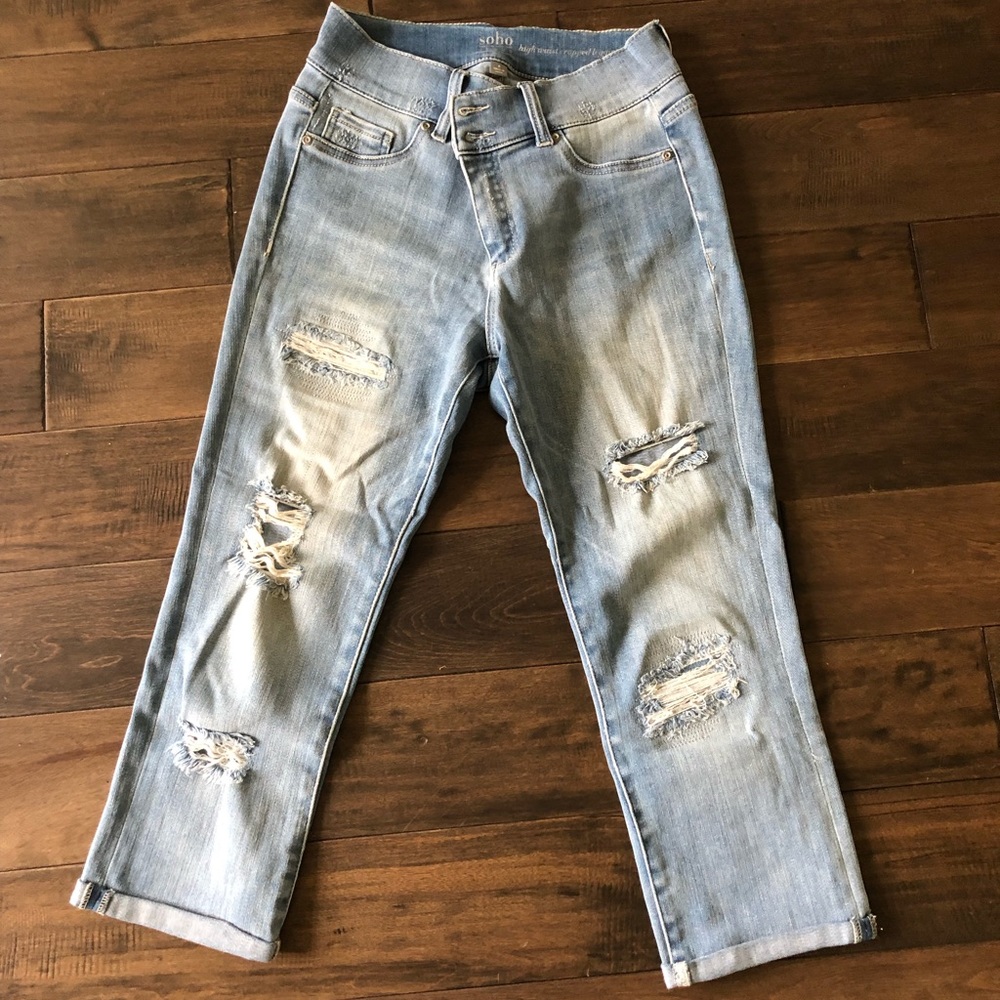 NY&Co high waist cropped legging